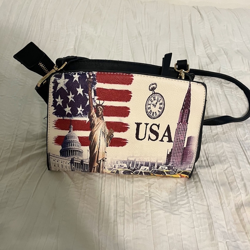 Vintage Graphic Patterned Purse